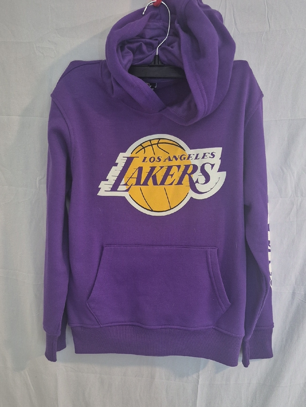 NBA Los Angeles Lakers KIDS Purple Hoodie with Team Logo
